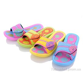 Фотография Шлепки женские облегченные Лето 617A-59 mix (24 пар р.36-41) "Luck Line" недорого оптом от прямого поставщика