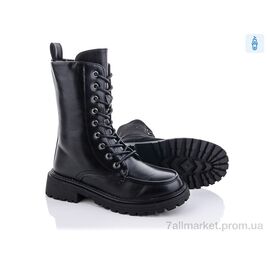 Фотография Ботинки женские стильные зима P2180-1 (6 пар р.36-41) "Purlina" недорого оптом от прямого поставщика