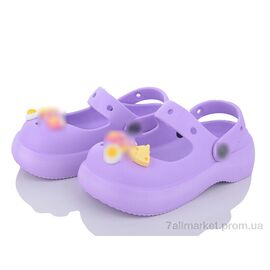 Фотография Кроксы детские летние Лето 5159-315 (8 пар р.31-34) "Luck Line" недорого оптом от прямого поставщика