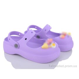 Фотография Кроксы детские летние Лето 5159-375 (8 пар р.35-40) "Luck Line" недорого оптом от прямого поставщика