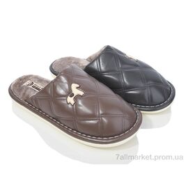 Тапки чоловічі домашні Весна/осінь 715-1 mix (24 пар р.40-45) "Luck Line" недорого оптом від прямого постачальника