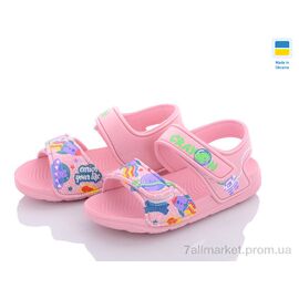 Фотография Босоножки детские летние Лето 8007B-6-old (12 пар р.30-35) "Luck Line" недорого оптом от прямого поставщика