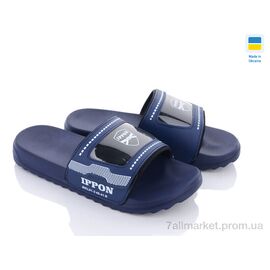 Шльопанці чоловічі пляжні Літо 2303-2 (8 пар р.40-45) "Luck Line" недорого оптом від прямого постачальника