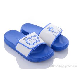 Фотография Шлепки детские летние Лето 2205-16 (12 пар р.30-35) "Luck Line" недорого оптом от прямого поставщика