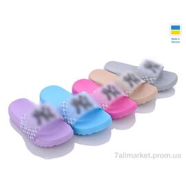 Фотография Шлепки детские летние Лето 5030-6B mix (12 пар р.30-35) "Luck Line" недорого оптом от прямого поставщика