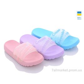 Фотография Шлепки детские летние Лето 5030-2B mix (8 пар р.30-35) "Luck Line" недорого оптом от прямого поставщика