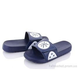 Шльопанці чоловічі пляжні Літо 2227-2 (8 пар р.40-45) "Luck Line" недорого оптом від прямого постачальника