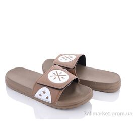 Шльопанці чоловічі пляжні Літо 2227-21 (8 пар р.40-45) "Luck Line" недорого оптом від прямого постачальника