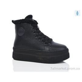 Фотография Ботинки женские стильные зима PM3882-1 (8 пар р.36-41) "Purlina" недорого оптом от прямого поставщика