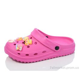 Фотография Кроксы женские летние Лето 5163-369 (8 пар р.36-41) "Luck Line" недорого оптом от прямого поставщика