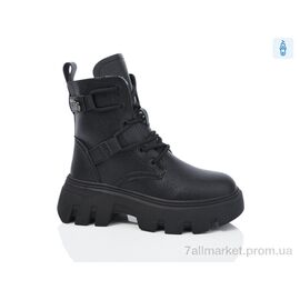 Черевики жіночі стильні Зима 3769-1 (8 пар р.36-41) "Purlina" недорого оптом від прямого постачальника