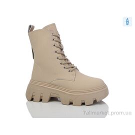 Фотография Ботинки женские стильные зима PM3768-4 (8 пар р.36-41) "Purlina" недорого оптом от прямого поставщика