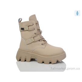 Фотография Ботинки женские стильные зима PM3769-2 (8 пар р.36-41) "Purlina" недорого оптом от прямого поставщика