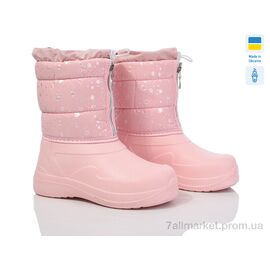 Фотография Сапоги из пены детские зима Кредо 19Д-26 рожевий (6 пар р.28-34) "Vladimir" недорого оптом от прямого поставщика