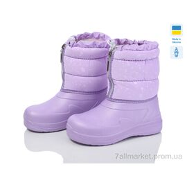 Фотография Сапоги из пены детские зима Кредо 19Д-26 лаванда (6 пар р.28-34) "Vladimir" недорого оптом от прямого поставщика
