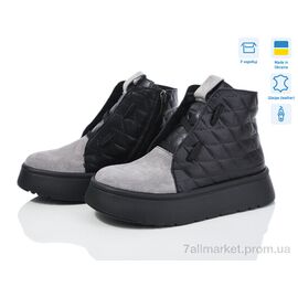 Фотография Ботинки женские стильные зима 489 (6 пар р.36-40) "Мрія" недорого оптом от прямого поставщика