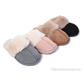 Тапки жіночі для будинку Зима WP622 mix (12 пар р.36-41) "Soylu" недорого оптом від прямого постачальника