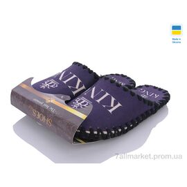 Фотография Тапки мужские домашние Весна/осень 601 фіолетовий (10 пар р.40-45) "Active" недорого оптом от прямого поставщика