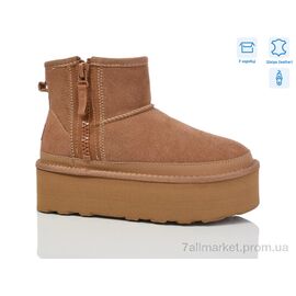 Уггі жіночі утеплені Зима YZM28-10 (8 пар р.36-41) "HOROSO-UFO" недорого оптом від прямого постачальника