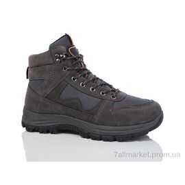 Черевики чоловічі стильні Зима 578-2 (8 пар р.41-46) "Ok Shoes" недорого оптом від прямого постачальника