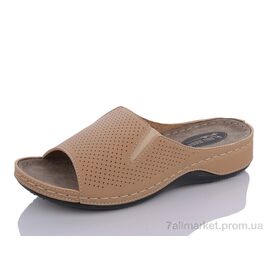 Шльопанці жіночі полегшені Літо 101 brown (6 пар р.36-41) "Sali-2" недорого оптом від прямого постачальника