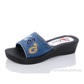 Фотография Шлепки женские облегченные Лето Ж61 (6 пар р.37-41) "Sali-2" недорого оптом от прямого поставщика