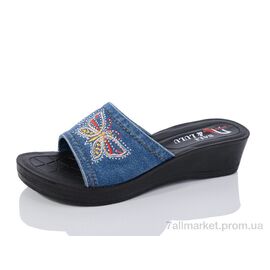 Фотография Шлепки женские облегченные Лето Ж69 (6 пар р.37-41) "Sali-2" недорого оптом от прямого поставщика