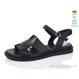Фотография Босоножки женские летние Лето 513 чорний к. (6 пар р.36-40) "Sali" недорого оптом от прямого поставщика