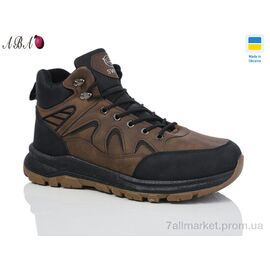 Черевики чоловічі стильні Зима 10608-4 (8 пар р.40-45) "Aba" недорого оптом від прямого постачальника