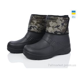 Чоботи з піни чоловічі Зима Чобіт чол. на липучці Мк2 камуфляж (6 пар р.41-46) "Vladimir" недорого оптом від прямого постачальника