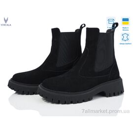 Черевики жіночі стильні Весна/осінь 27906VL ч.з. A4ч. демі (6 пар р.36-40) "Viscala" недорого оптом від прямого постачальника
