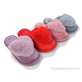 Фотография Тапки женские для дома Весна/осень WP8037 mix (12 пар р.36-41) "Deshman" недорого оптом от прямого поставщика