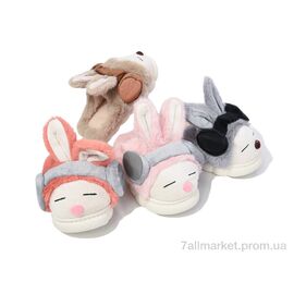 Фотография Тапки детские домашние зима C4065 mix (12 пар р.30-35) "Deshman" недорого оптом от прямого поставщика