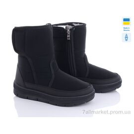 Фотография Дутики женские утепленные зима Кредо Ніка 1980 чорний (8 пар р.37-42) "Vladimir" недорого оптом от прямого поставщика