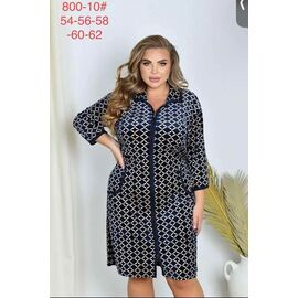Фотография Халат женский 800-10 navy р.54-62 "Fili Wear" недорого оптом от прямого поставщика