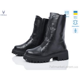 Фотография Ботинки женские стильные зима 27977 ч.ш.-32 (6 пар р.36-40) "Viscala" недорого оптом от прямого поставщика
