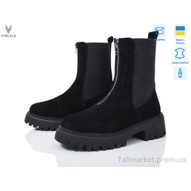 Фотография Ботинки женские стильные зима 27907 ч.з.VL (6 пар р.36-40) "Viscala" недорого оптом от прямого поставщика