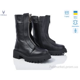 Фотография Ботинки женские стильные зима 27975 ч.ш.-32 (6 пар р.36-40) "Viscala" недорого оптом от прямого поставщика