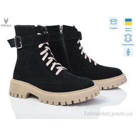 Фотография Ботинки женские стильные зима 27101 ч.з.VL-A4 беж. зима (6 пар р.36-40) "Viscala" недорого оптом от прямого поставщика