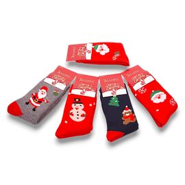 Шкарпетки жіночі теплі C526-5 mix р.37-41 "Jelzin" недорого оптом від прямого постачальника