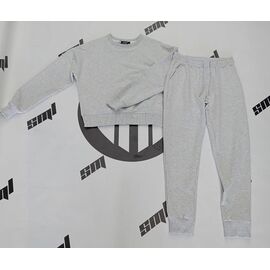 Костюм спортивний жіночий теплий 22000 l.grey р.44-52 "Samo" недорого оптом від прямого постачальника