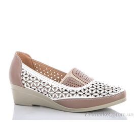 Фотография Туфли женские стильные Лето C852-6-8 (8 пар р.40-43) "Коронате" недорого оптом от прямого поставщика