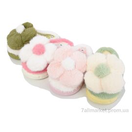 Тапки жіночі для будинку Зима L632 mix (12 пар р.36-41) "M&L  Alex13" недорого оптом від прямого постачальника