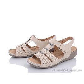 Фотография Босоножки женские летние Лето 1839-2-8 (6 пар р.41-43) "Коронате" недорого оптом от прямого поставщика