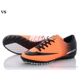 Фотография Футбольная обувь детские Весна/осень Walked Mercurial urial 01(36-39) (8 пар р.36-39) "VS" недорого оптом от прямого поставщика