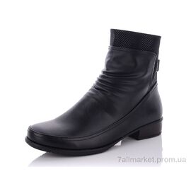 Фотография Ботинки женские стильные Весна/осень T981-2-8 батал (6 пар р.41-43) "Коронате" недорого оптом от прямого поставщика