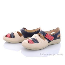 Туфлі жіночі стильні Літо B80-5 (8 пар р.37-42) "Коронате" недорого оптом від прямого постачальника