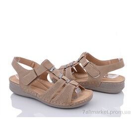 Фотография Босоножки женские летние Лето 1839-3-8 (6 пар р.41-43) "Коронате" недорого оптом от прямого поставщика