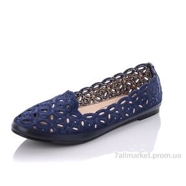 Фотография Балетки женские удобные Лето AB30-5 (8 пар р.36-41) "Коронате" недорого оптом от прямого поставщика