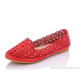 Фотография Балетки женские удобные Лето AB30-7 (8 пар р.36-41) "Коронате" недорого оптом от прямого поставщика